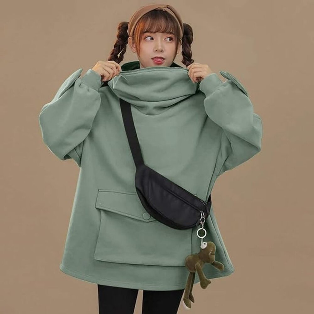 Women's Cute Frog Hoodie